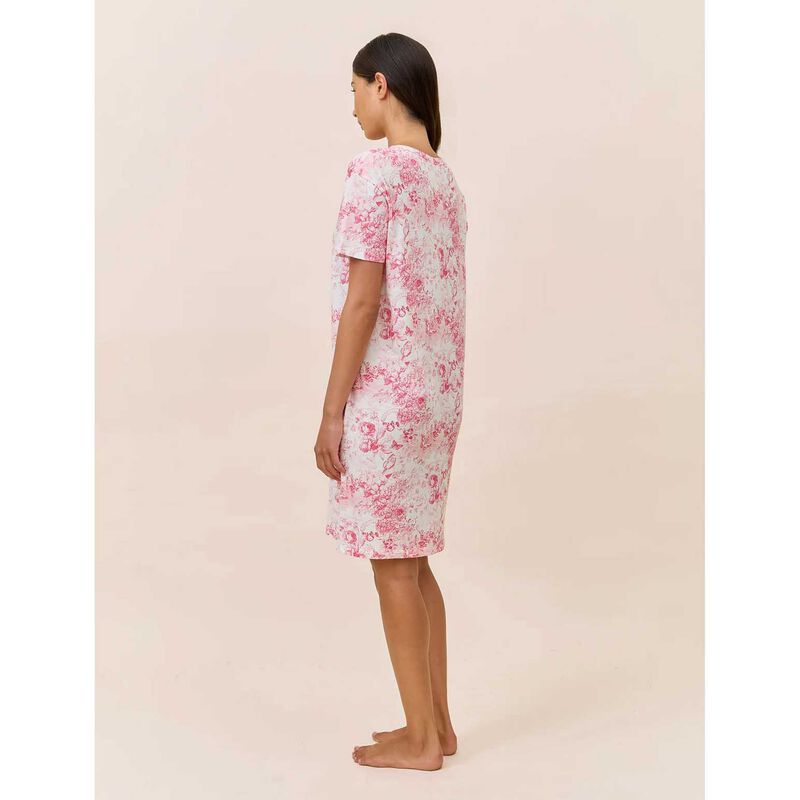 Papinelle Toile Organic Cotton Knit Midi Nightie image number 1